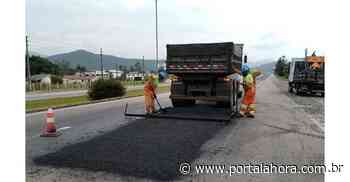 Atenção: oito pontos da BR-101, quatro deles em Paulo Lopes, Imbituba e Garopaba, terão interdição de pista ao longo da semana - Portal AHora
