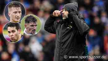 Sorgen um Reus, Meunier und Guerreiro: BVB-Trainer Rose gibt Personal-Update nach Europa-League-Aus - Sportbuzzer