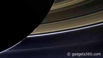 NASA Shares Image of Earth Captured by Its Probe Very Close to Saturn