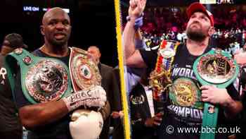 Tyson Fury to fight Dillian Whyte at Wembley on 23 April