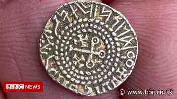 Haslingfield Anglo-Saxon coin discovered in field to be sold