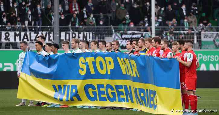 Fürth und Köln setzen Zeichen für Frieden: «WIR GEGEN KRIEG»