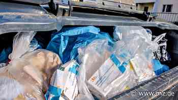 Probleme mit Test-Müll in Wittenberg - Mitteldeutsche Zeitung