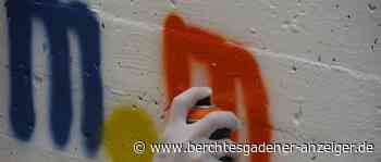 Bad Reichenhall: Graffitischmierereien an Gebäudefassaden - Berchtesgadener Anzeiger