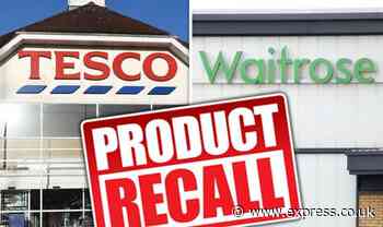 Food recalls: Tesco and Waitrose issue food recall amid salmonella risk - ‘Do not eat!’ - Express