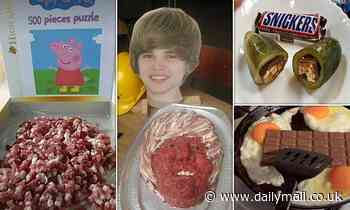 Stomach-churning photos capture the worst food abominations - Daily Mail