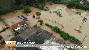 Moradores de Capivari ainda tentam se reestruturar 1 mês após 2ª maior enchente já registrada na cidade - G1