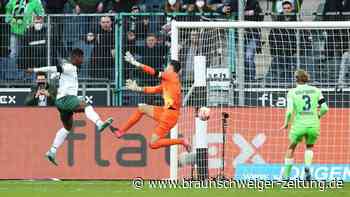 2:2 nach 0:2: Gladbach rettet Punkt gegen Wölfe