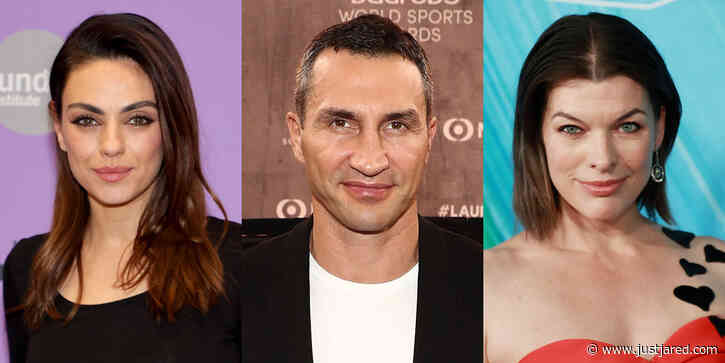 10 Celebrities From Ukraine & What They've Said So Far About the War