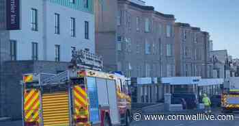 Emergency crews called to cladding falling from Newquay hotel - updates - Cornwall Live