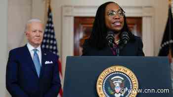 Watch Ketanji Brown Jackson's call from President Biden