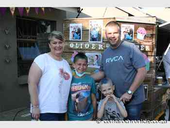 Shave and spray to help Oliver battle cancer - Comaro Chronicle