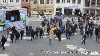 Nicht nur Corona: Vier Demos halten die Augsburger Innenstadt auf Trab