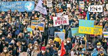 Kundgebung: Ukrainer aus Kiel berichten Erschreckendes aus ihrer Heimat