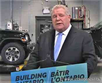 Ontario ending renewal fees for licence plates and stickers: Premier Ford - Belleville Intelligencer