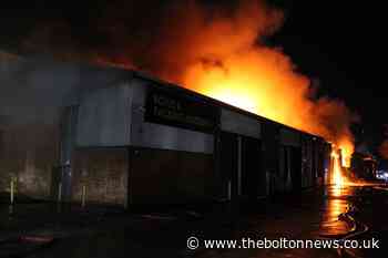 Fire crews from Bolton among those tackling fire in Cheadle - The Bolton News