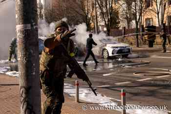 Russian troops push toward Ukraine's capital as residents take cover - The Bolton News