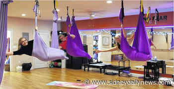Aerial yoga classes take flight in Minster - sidneydailynews.com