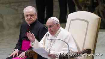 Pope nixes Florence visit, Ash Wednesday due to knee pain - Lethbridge News Now