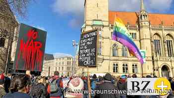 Etwa 1500 Braunschweiger fordern Frieden für die Ukraine