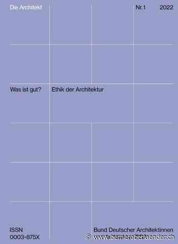 Gendern in der Architektur - Die neue Titel - BZ Berner Oberländer