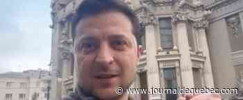 Invasion russe en Ukraine: le président Zelensky refuse d’évacuer le pays