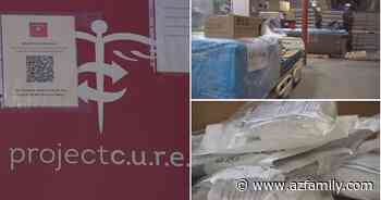 Medical supplies for Ukraine stuck in a warehouse in Tempe - Arizona's Family