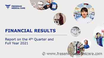Fresenius Medical Care delivers on 2021 guidance, targets return to earnings growth in 2022 - Fresenius Medical Care