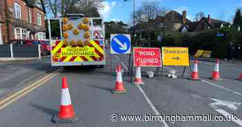 ‘Dangerous subsidence’ leads to main Sutton Coldfield road closure near Good Hope Hospital - Birmingham Live