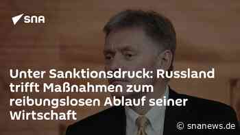 Unter Sanktionsdruck: Russland trifft Maßnahmen zum reibungslosen Ablauf seiner Wirtschaft - SNA