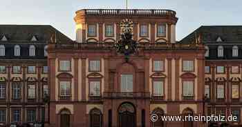 Ukraine-Krieg: Mannheimer Schloss blau-gelb beleuchtet - Rheinpfalz.de