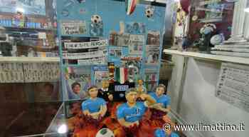 “Le anime purganti di D10S”, l'opera di Alessandra D'Aniello al Bar Nilo (Newfotosud) - Il Mattino