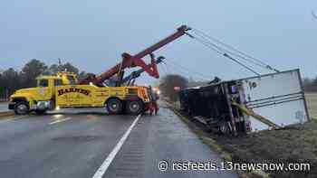 Traffic Alert | All southbound lanes of U.S. 13 closed for crash near Nassawadox, Eastern Shore