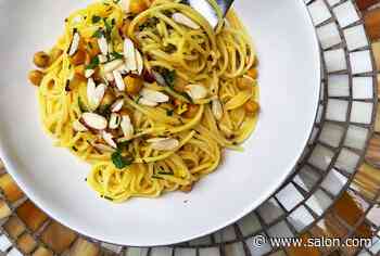 This saffron-packed chickpea and almond pasta will transport you to Spain - Salon