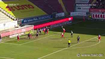 FCK dreht das Spiel gegen Verl - SWR