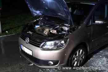 VW-Motorenraum fängt in Verl Feuer - Westfalen-Blatt