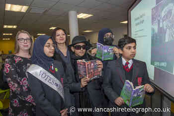 Award winning author inspires Blackburn high school students