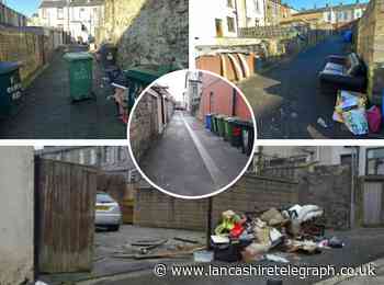 Council carries out mass clean-up operation in Haslingden's most fly-tipped streets