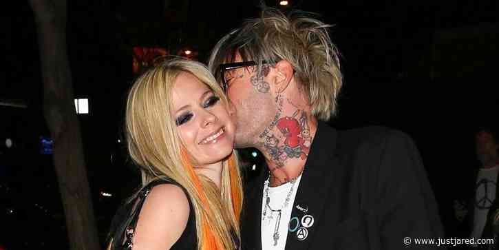 Avril Lavigne & Mod Sun Share a Kiss as They Leave Her Concert in L.A.