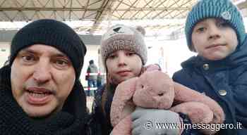 Ucraina, il coraggio di papà Marco: «Scappo con i miei figli e racconto che è un gioco» - ilmessaggero.it