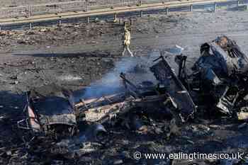 Residents take cover in Ukrainian capital as Russian troops approach - Ealing Times