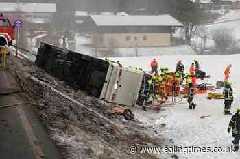 43 injured as tourist bus veers off road in Bavaria - Ealing Times