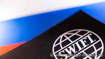 Ausschluss aus Swift von russischen Banken: Westen verschärft finanzielle Sanktionen wegen Ukraine