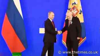 Sir Angus Grossart: Return honour from Putin, business chief urged - The Times
