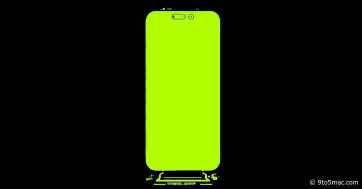 Leaked schematic image claims to show true size of iPhone 14 ‘notch + pill’ cutout design