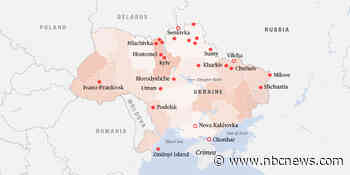 Interactive map: Inside the sites targeted by Russia's invasion