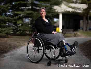 Westboro bus crash survivor Marcie Stevens in search of new microprocessor knees as she begins journey to walk again