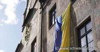 Stadt Ulm zeigt Flagge | schwäbische - Schwäbische