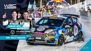 Armstrong holds on for hard-fought junior win - WRC