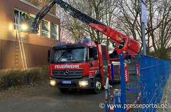 FW-OB: Kleinbrand in ehemaliger Hauptschule